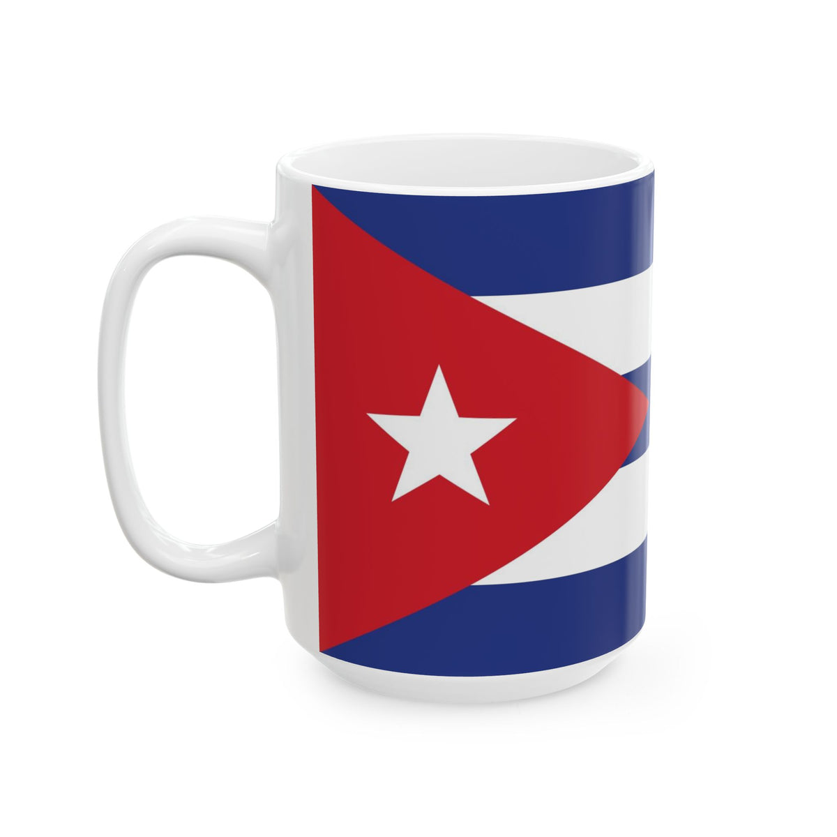 Cuba Flag Mug | Cuban Flag Ceramic Mug, 11oz or 15oz - Proud & Loyal