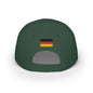 Deutschland Embroidered Cap, Germany Flag Hat, Patriotic Baseball Cap, German Germanic Pride Cotton Hat, Unisex Gift, Low Profile Cotton Cap - Proud & Loyal