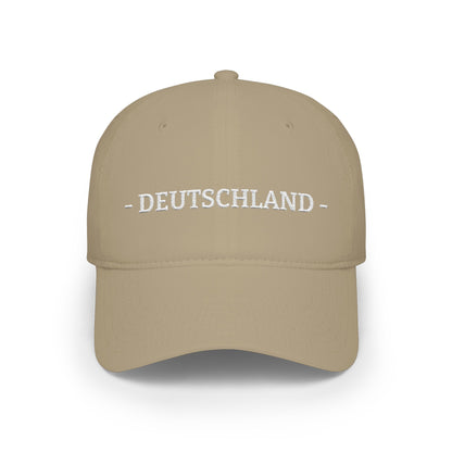 Deutschland Embroidered Cap, Germany Flag Hat, Patriotic Baseball Cap, German Germanic Pride Cotton Hat, Unisex Gift, Low Profile Cotton Cap - Proud & Loyal