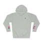 Dominican American Dual-Flag Fleece Hoodie