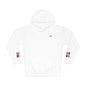 Dominican American Dual-Flag Fleece Hoodie