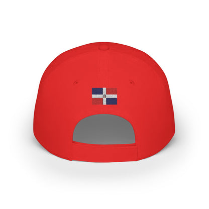 Dominican Republic Embroidered Cap, Dominican Flag Hat, Patriotic Baseball Cap, Dominican Pride Cotton Hat, Unisex, Low Profile Cotton Cap - Proud & Loyal