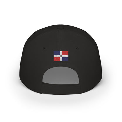 Dominican Republic Embroidered Cap, Dominican Flag Hat, Patriotic Baseball Cap, Dominican Pride Cotton Hat, Unisex, Low Profile Cotton Cap - Proud & Loyal