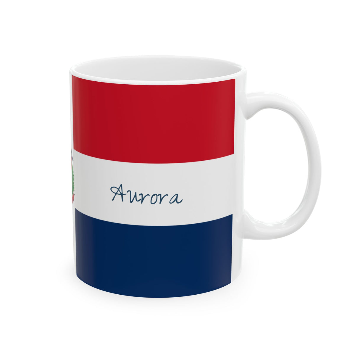 Dominican Republic Flag Mug | Ceramic Coffee Cup - Proud & Loyal