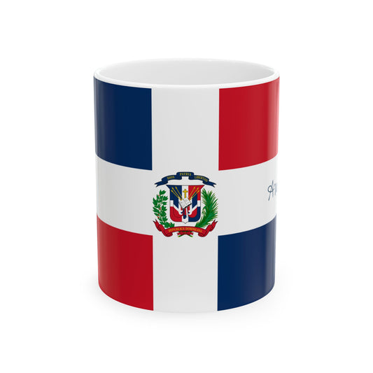 Dominican Republic Flag Mug | Ceramic Coffee Cup - Proud & Loyal