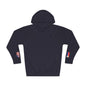 Filipino American Flag Fleece Hoodie | Philippines USA Dual Heritage Gift | Personalized Initials | Embroidered Sleeve Flags - Proud & Loyal