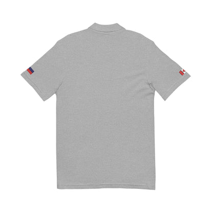 Filipino Canadian Embroidered Polo Shirt | Philippines Canada Dual Heritage Polo | Personalized Initials | Two Flag Heritage Gift - Proud & Loyal