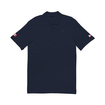 Filipino Canadian Embroidered Polo Shirt | Philippines Canada Dual Heritage Polo | Personalized Initials | Two Flag Heritage Gift - Proud & Loyal