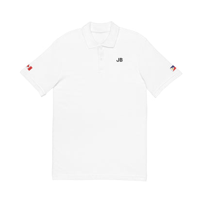 Filipino Canadian Embroidered Polo Shirt | Philippines Canada Dual Heritage Polo | Personalized Initials | Two Flag Heritage Gift - Proud & Loyal