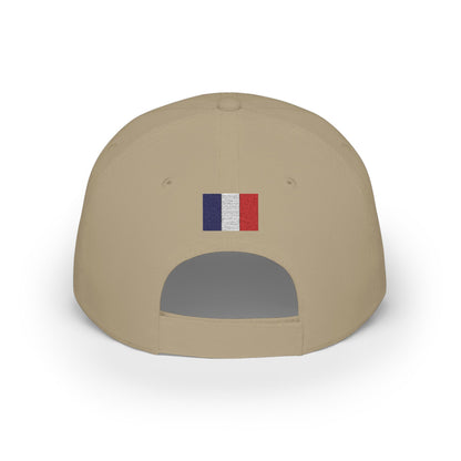 France Embroidered Cap, French Flag Hat, Patriotic Baseball Cap, French Pride Cotton Hat, Unisex Gift, Low Profile Cotton Cap - Proud & Loyal