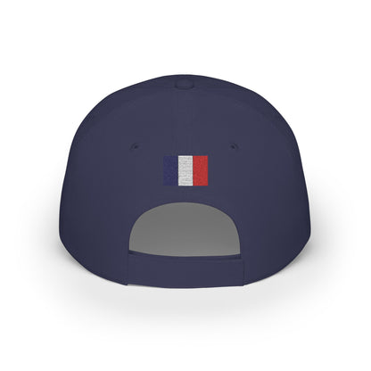 France Embroidered Cap, French Flag Hat, Patriotic Baseball Cap, French Pride Cotton Hat, Unisex Gift, Low Profile Cotton Cap - Proud & Loyal