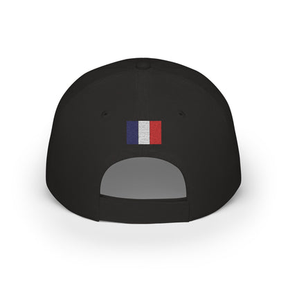 France Embroidered Cap, French Flag Hat, Patriotic Baseball Cap, French Pride Cotton Hat, Unisex Gift, Low Profile Cotton Cap - Proud & Loyal