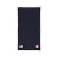 French American Embroidered Waffle Cotton Throw, Lightweight Cozy Blanket | France USA Neutral Home Accent - Proud & Loyal