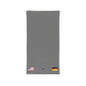 German American Embroidered Waffle Cotton Throw, Lightweight Cozy Blanket | Germany USA Neutral Home Accent - Proud & Loyal
