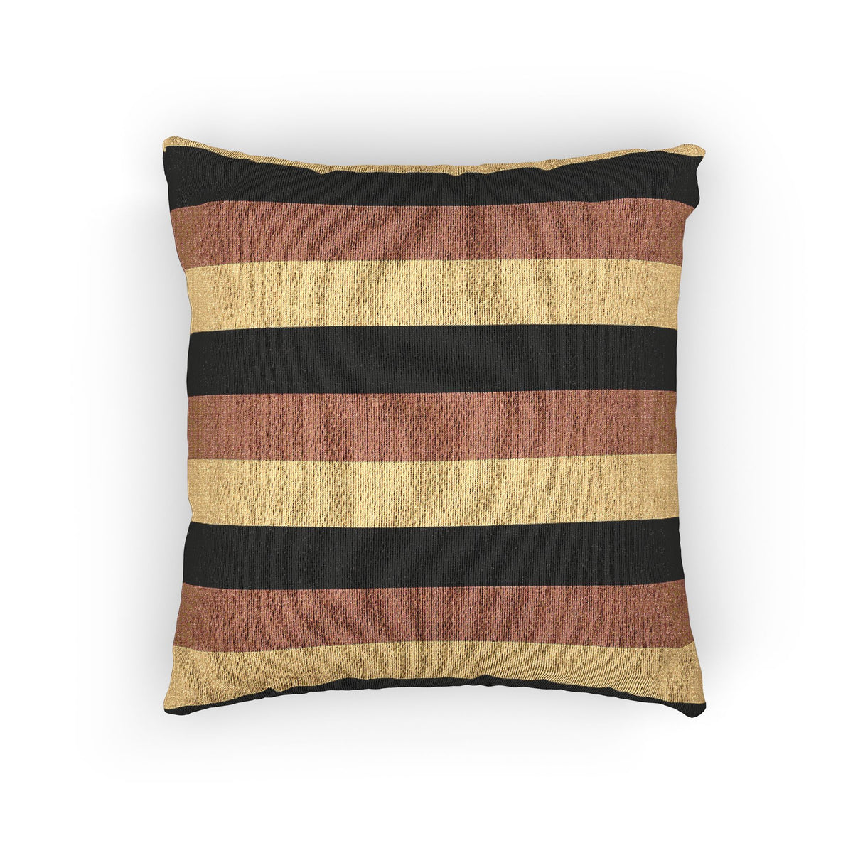 German Flag Striped Woven Pillow | Germany Stripe Pattern, Earth Tones - Proud & Loyal