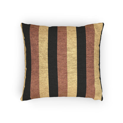 German Flag Striped Woven Pillow | Germany Stripe Pattern, Earth Tones - Proud & Loyal