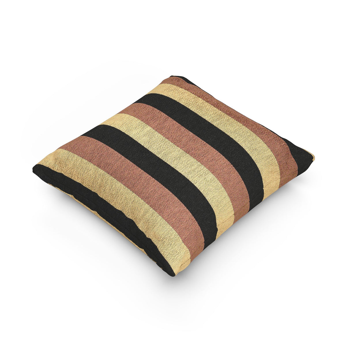 German Flag Striped Woven Pillow | Germany Stripe Pattern, Earth Tones - Proud & Loyal