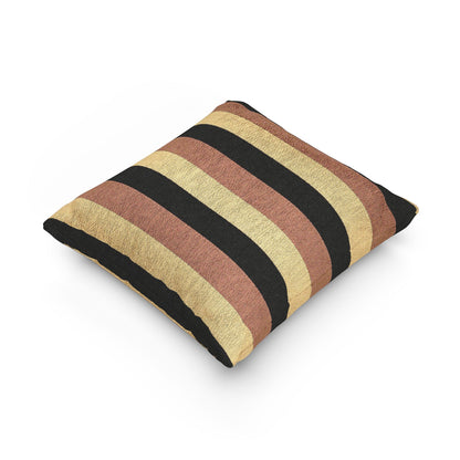 German Flag Striped Woven Pillow | Germany Stripe Pattern, Earth Tones - Proud & Loyal