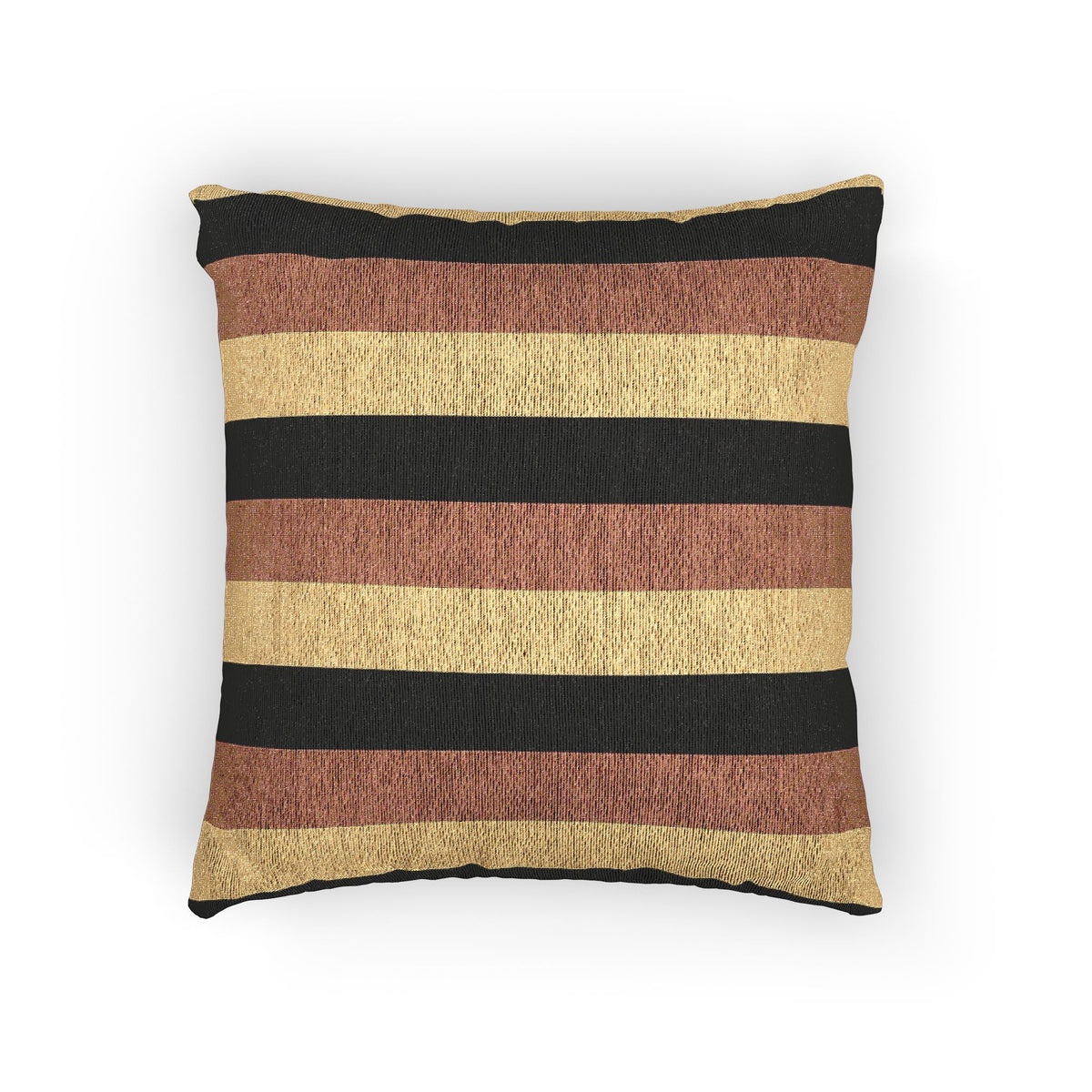 German Flag Striped Woven Pillow | Germany Stripe Pattern, Earth Tones - Proud & Loyal