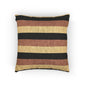 German Flag Striped Woven Pillow | Germany Stripe Pattern, Earth Tones - Proud & Loyal