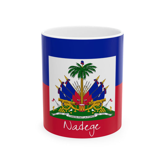 Haiti Flag Coat of Arms Mug | Haitian Flag Ceramic Mug - Proud & Loyal