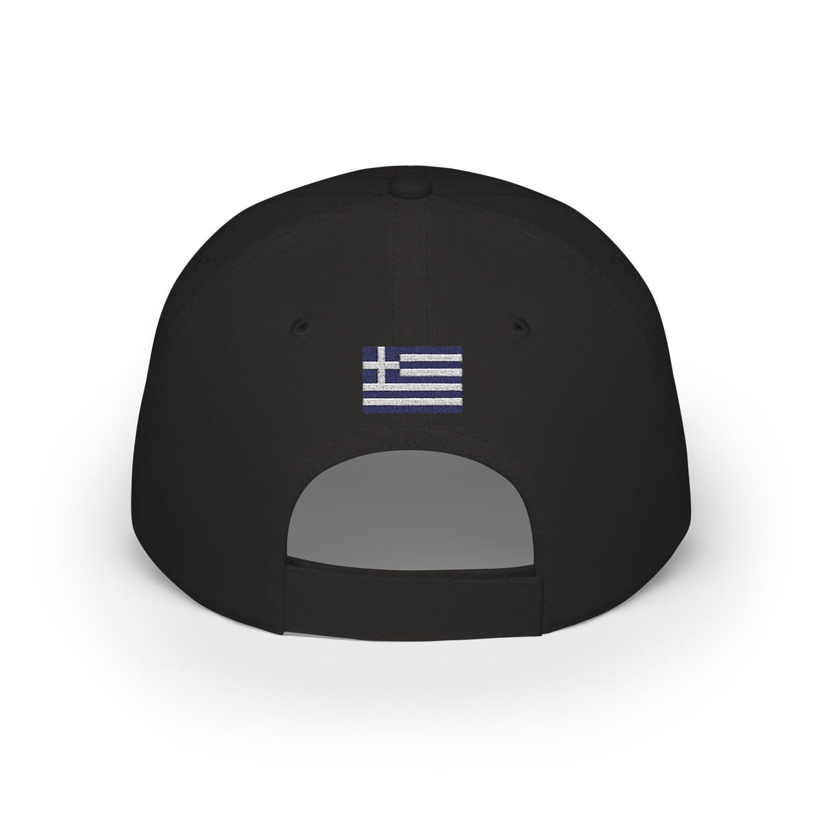 Hellas Embroidered Cap, Greece Flag Hat, Patriotic Baseball Cap, Greek Pride Cotton Hat, Unisex Gift, Low Profile Cotton Cap - Proud & Loyal