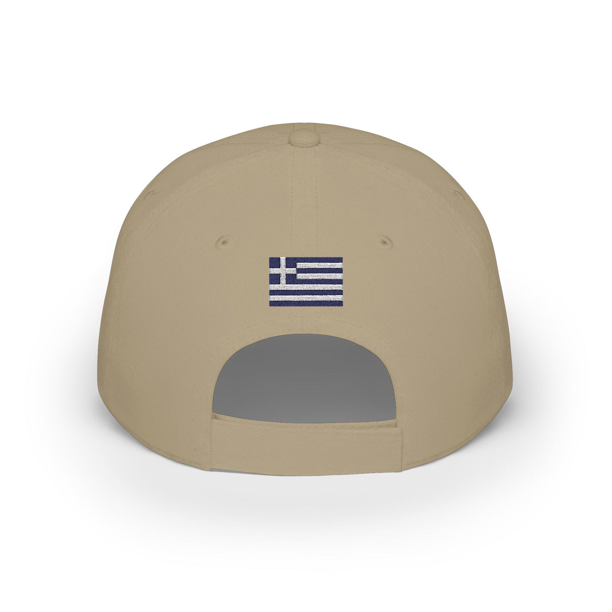 Hellas Embroidered Cap, Greece Flag Hat, Patriotic Baseball Cap, Greek Pride Cotton Hat, Unisex Gift, Low Profile Cotton Cap - Proud & Loyal