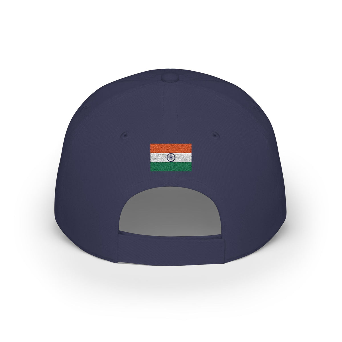 India Embroidered Cap, Indian Flag Hat, Patriotic Baseball Cap, Indian Pride Cotton Hat, Unisex Gift, Low Profile Cotton Cap - Proud & Loyal