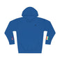 Indian Australian Flag Fleece Hoodie | India Australia Dual Heritage Gift | Personalized Initials | Embroidered Sleeve Flags - Proud & Loyal