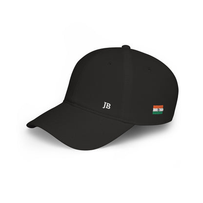 Indian Australian Flag Hat Personalized Initials | India Australia Dual Heritage Embroidered Cap | Low Profile Cotton Baseball Hat - Proud & Loyal