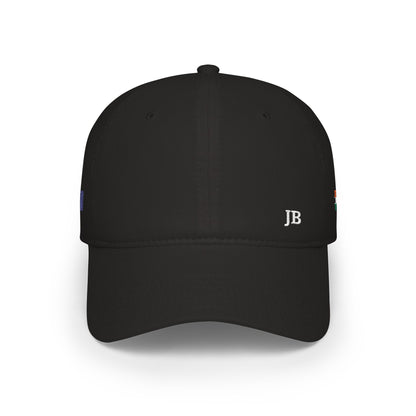 Indian Australian Flag Hat Personalized Initials | India Australia Dual Heritage Embroidered Cap | Low Profile Cotton Baseball Hat - Proud & Loyal