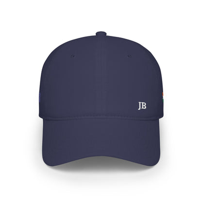 Indian Australian Flag Hat Personalized Initials | India Australia Dual Heritage Embroidered Cap | Low Profile Cotton Baseball Hat - Proud & Loyal