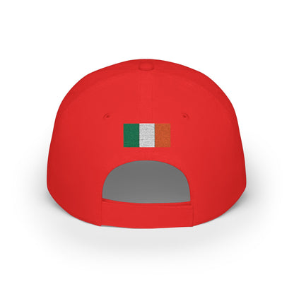 Ireland Embroidered Cap, Irish Flag Hat, Patriotic Baseball Cap, Ireland Pride Cotton Hat, Unisex Gift, Low Profile Cotton Cap - Proud & Loyal