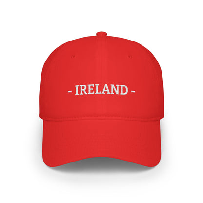 Ireland Embroidered Cap, Irish Flag Hat, Patriotic Baseball Cap, Ireland Pride Cotton Hat, Unisex Gift, Low Profile Cotton Cap - Proud & Loyal