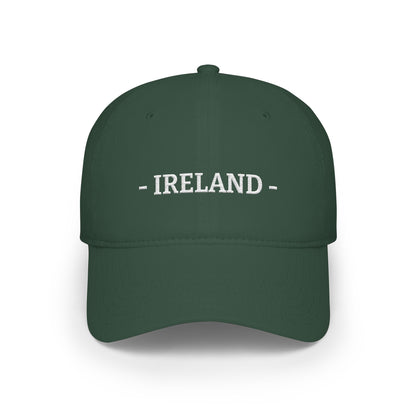 Ireland Embroidered Cap, Irish Flag Hat, Patriotic Baseball Cap, Ireland Pride Cotton Hat, Unisex Gift, Low Profile Cotton Cap - Proud & Loyal