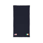 Irish American Embroidered Waffle Cotton Throw, Lightweight Cozy Blanket | Ireland USA Neutral Home Accent - Proud & Loyal