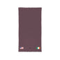 Irish American Embroidered Waffle Cotton Throw, Lightweight Cozy Blanket | Ireland USA Neutral Home Accent - Proud & Loyal