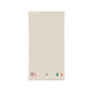 Irish American Embroidered Waffle Cotton Throw, Lightweight Cozy Blanket | Ireland USA Neutral Home Accent - Proud & Loyal