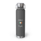Irish Éire Heritage Insulated Water Bottle, Copper Lined, Custom Thermos, Ireland Flag Metal Travel Flask, Personalized Name - Proud & Loyal