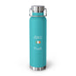 Irish Éire Heritage Insulated Water Bottle, Copper Lined, Custom Thermos, Ireland Flag Metal Travel Flask, Personalized Name - Proud & Loyal