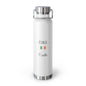 Irish Éire Heritage Insulated Water Bottle, Copper Lined, Custom Thermos, Ireland Flag Metal Travel Flask, Personalized Name - Proud & Loyal