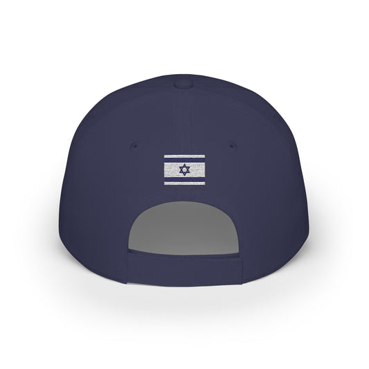 Israel Embroidered Cap, Israel Flag Hat, Patriotic Baseball Cap, Israeli Pride Cotton Hat, Unisex Gift, Low Profile Cotton Cap - Proud & Loyal