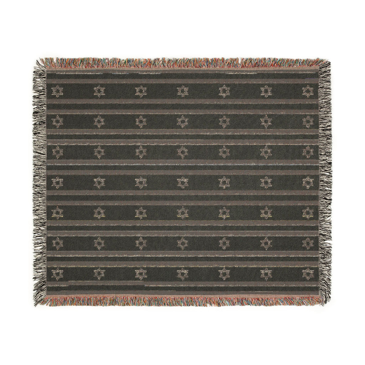 Israel Flag Star Stripe Woven Blanket | Throw - Proud & Loyal
