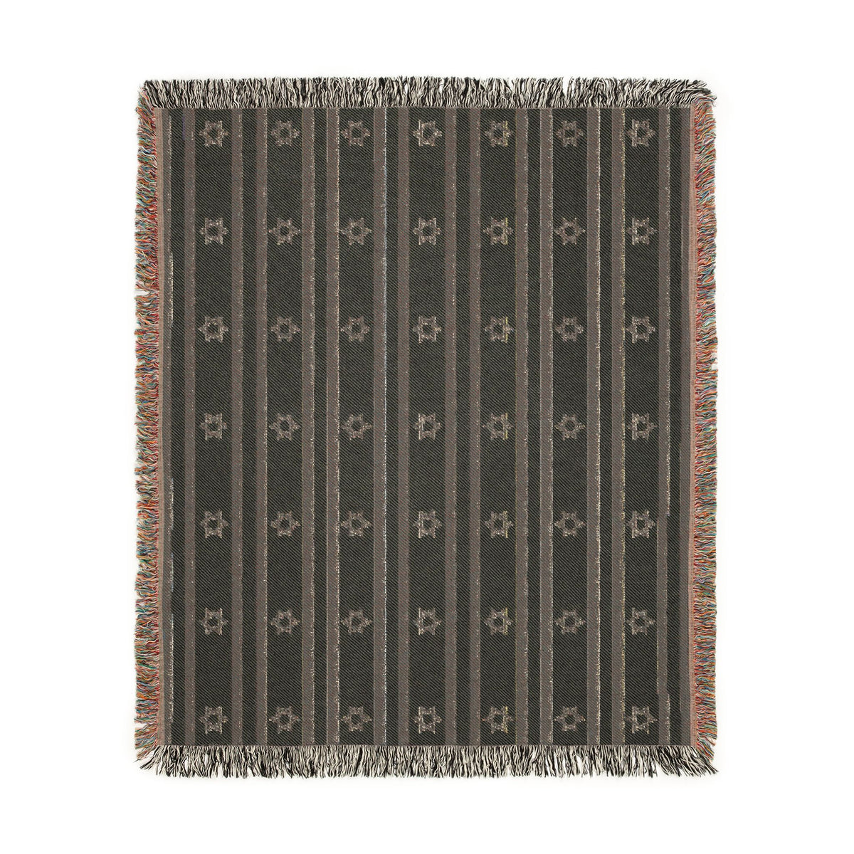Israel Flag Star Stripe Woven Blanket | Throw - Proud & Loyal