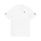 Personalized Italian American Embroidered Flag Polo