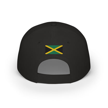 Jamaica Embroidered Cap, Jamaican Flag Hat, Patriotic Baseball Cap, Jamaican Pride Cotton Hat, Unisex Gift, Low Profile Cotton Cap - Proud & Loyal
