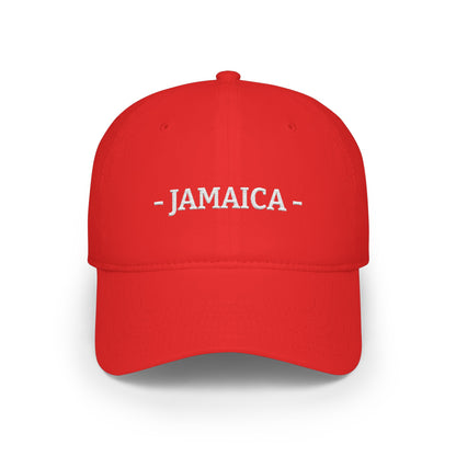 Jamaica Embroidered Cap, Jamaican Flag Hat, Patriotic Baseball Cap, Jamaican Pride Cotton Hat, Unisex Gift, Low Profile Cotton Cap - Proud & Loyal