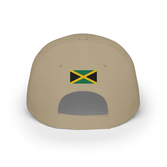 Jamaica Embroidered Cap, Jamaican Flag Hat, Patriotic Baseball Cap, Jamaican Pride Cotton Hat, Unisex Gift, Low Profile Cotton Cap - Proud & Loyal