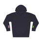Jamaican British Flag Fleece Hoodie | Jamaica UK Dual Heritage Gift | Personalized Initials | Embroidered Sleeve Flags | United Kingdom - Proud & Loyal