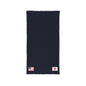 Japanese American Embroidered Waffle Cotton Throw, Lightweight Cozy Blanket | Japan USA Neutral Home Accent - Proud & Loyal